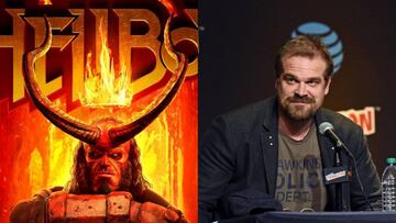 David Harbour y Hellboy 