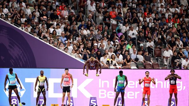 Emociones fuertes en el 100 y Duplantis barre su jardín