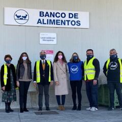 Nadal dona 3.000 kilos de comida al Banco de Alimentos de Mallorca