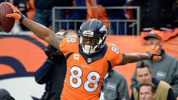 Demaryius Thomas confía en los quarterbacks de Broncos