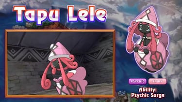 Truco Pokémon Sol y Luna: Cómo capturar a Tapu Lele