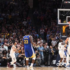 Los Warriors pierden en Denver merced a un tapón de Juancho