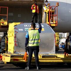 Arriban a México más de 500 mil vacunas contra el Covid-19 Pfizer