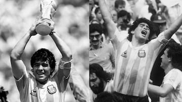 El homenaje a Maradona, el Dios del fútbol mundial