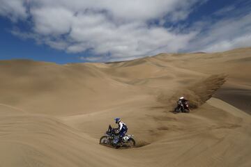 Anthony Boursaud y Benjamin Melot de Francia.