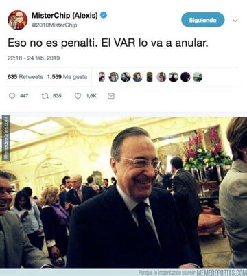 El VAR y el Real Madrid... Los memes más divertidos de la jornada