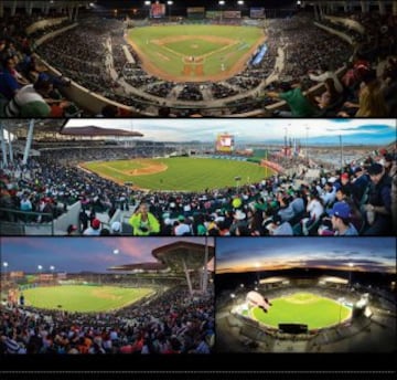 Este inmueble luce así desde el año 2013. La gran pasión que se vive por el béisbol en el norte del país, le dio a los Naranjeros la posibilidad de tener este estadio de primer mundo. Aquí, diversas imágenes de cómo se ve desde dentro.