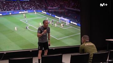 Se hacer viral un video en el que Luis Enrique le da un discurso a Mbappé, tomando de de referencia a LeBron James. Y que el jugador es brillante, pero no le basta solo con eso.