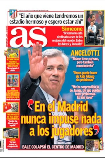 Las portadas de AS de septiembre