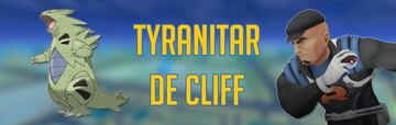 Cómo vencer al Tyranitar de Cliff en Pokémon GO