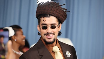 Bad Bunny en la Met Gala 2025.