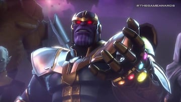 Thanos en Marvel Ultimate Alliance 3.