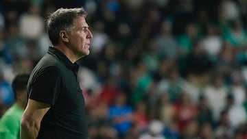 Eduardo Berizzo destacó el partido de James Rodríguez en el empate de León ante Toluca.