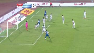 Miku, enfadado: marca otro gol en la India pero no lo celebra