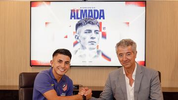 El Atleti da la bienvenida a Almada