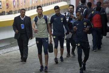 Así se vivió el ambiente previo al inicio del Clásico Nacional entre América y Chivas celebrado en el Estadio Azteca por la Jornada 10 de la Liga MX.