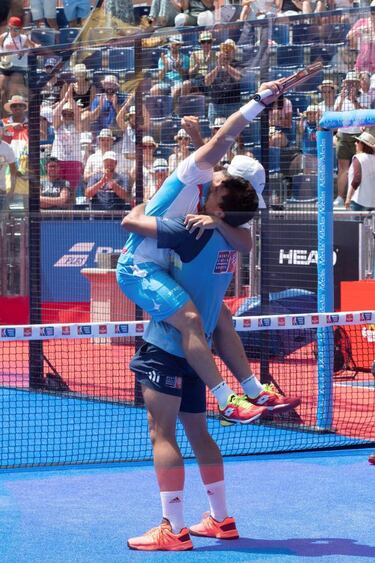 Alejandro Galán: "Ha sido un acierto jugar al lado de Mati"