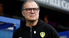 Marcelo Bielsa, entrenador del Leeds. 