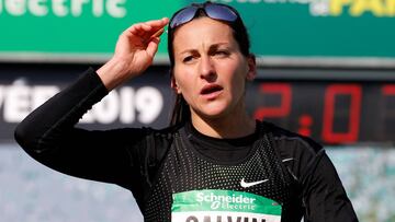 Calvin, con la cautelar por saltarse un control, hizo marca personal en la maratón de París