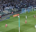El gran desborde de Mena que acabó en gol de Racing