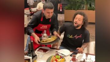 El troleo a Marcelo de un famoso cocinero que le dejó con esta cara