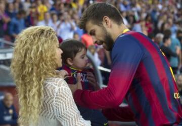 Los mejores momentos de Piqué y Shakira