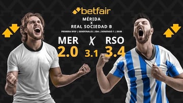 Mérida AD vs. Real Sociedad B: horario, dónde ver, pronósticos y cuadro