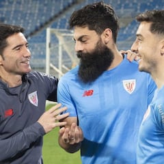 Marcelino: "Somos mejores ahora que el año pasado a estas alturas, pero eso no garantiza nada"