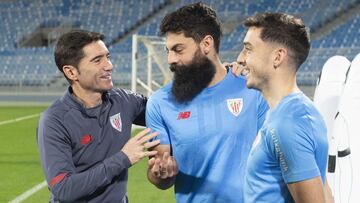 Marcelino: "Somos mejores ahora que el año pasado a estas alturas, pero eso no garantiza nada"