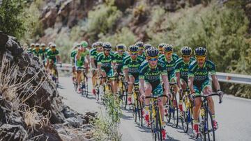 El Tinkoff de Alberto Contador luce de verde camuflaje