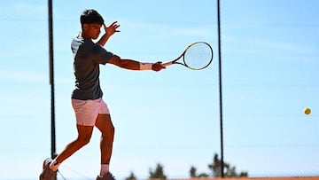 Carlos Alcaraz, en Montecarlo.
