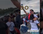 Fan de Pumas le pide matrimonio a su pareja en el estacionamiento del Estadio Azteca