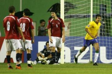 El brasileño Nilmar: 8 goles (3 por Brasil, 2 por Internacional y 3 por Corinthians).
