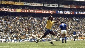 Pel&eacute; es uno de los futbolistas m&aacute;s grandes en la historia, en el Mundial de M&eacute;xico 1970 fall&oacute; un gol en una de las mejores jugadas en la historia del futbol