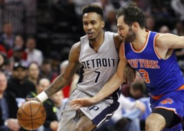 Brandon Jennings y José Calderón.