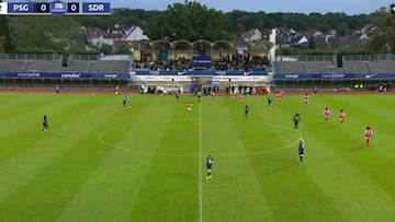 Suspendido el PSG-Reims femenino por fuegos artificiales