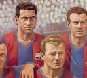 El 29 de abril de 1951 Kubala debuta con el Barcelona