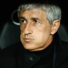 Setién: "Es verdad que los jugadores piensan demasiado en conectar con Messi"