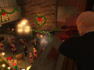 El agente 47 te desea feliz navidad