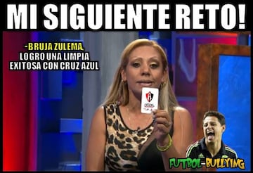 La bruja Zulema le hace el favor a Cruz Azul y los memes se burlan de las Chivas