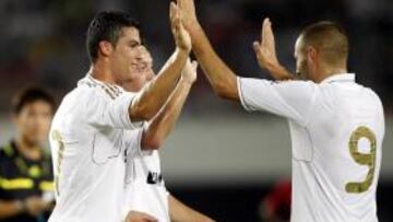 Cristiano y Benzema ya han marcado 17 goles en verano