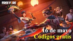 Códigos Free Fire de hoy 16 de mayo de 2022; todas las recompensas gratis