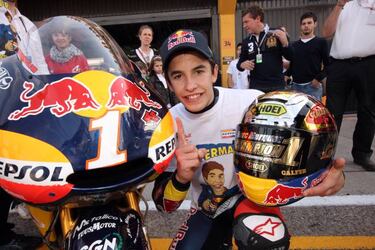 Momentos inolvidables en los 200 GGPP de Márquez