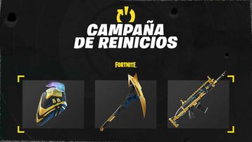 fortnite capitulo 5 temporada 1 campaña de reinicio como participar recompensas