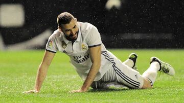 Benzema marca en Liga menos que el delantero del colista