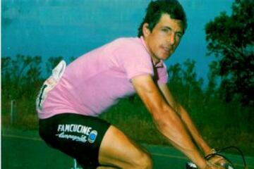 Sus duelos con Saronni en los años 80 le llevaron a ganar el Giro en 1984 y a 23 triunfos de tapas y 57 días de líder.