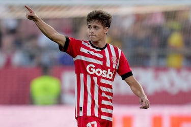 El madrileño fue cedido por el Atlético al Girona en 2022, donde jugó durante una temporada.