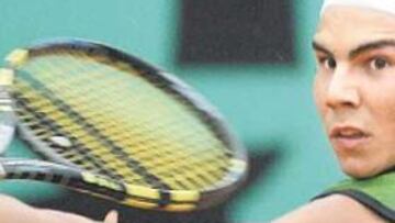 <b>EL TEST MÁS DURO. </b>Nadal debe adaptar su juego a las exigencias de los partidos sobre hierba.