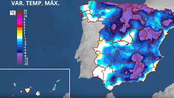 AEMET señala un cambio de 180 grados con lluvia y frío: las zonas afectadas