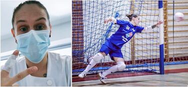 Miri, como se le conoce en el fútbol sala, ha tenido que olvidar su papel de guardameta internacional del FSF Móstoles porque su labor de enfermera en el Hospital de Fuenlabrada es lo más importante en esta crisis del coronavirus: "Es duro. Cada día no sabes qué te vas a encontrar. Ves cómo todas las plantas del centro se llenan con enfermos. Y compañeros que deben coger la baja... Yo estoy bien, pero muy cansada. ¡No paramos!". Lo que sí nota es el cariño de la gente: "Me aplauden". 